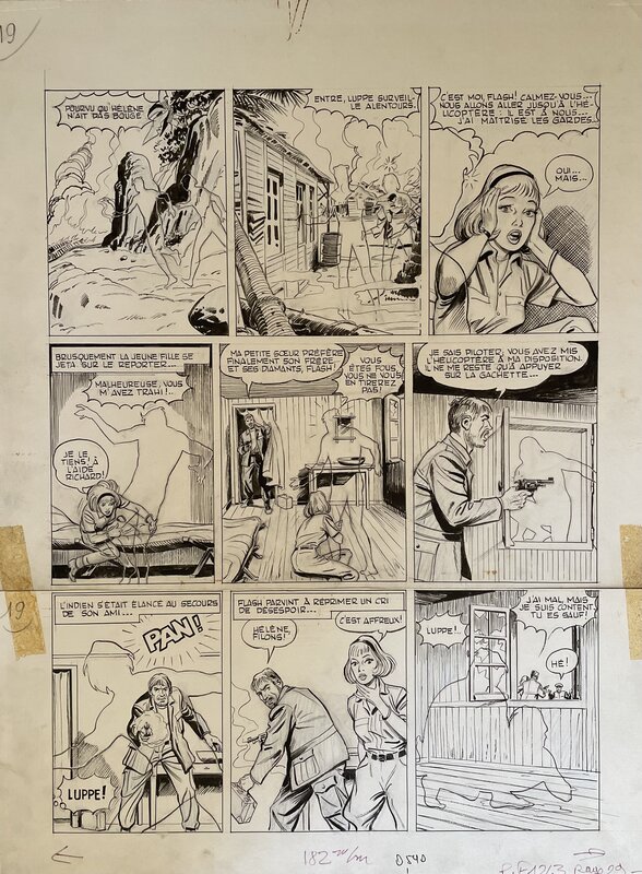 Jacques Flash by René Deynis - Comic Strip