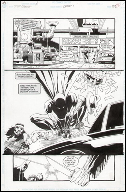 BATMAN by Tim Sale - Comic Strip