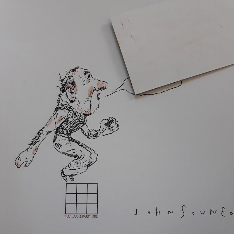 Alcoolique anonyme by John Cuneo - Sketch