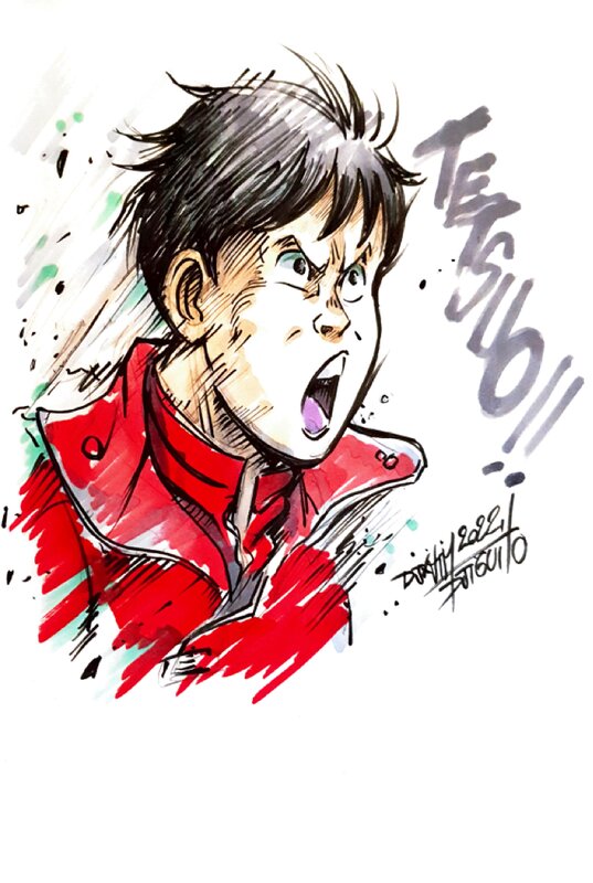 Kaneda par Djiguito - Dédicace