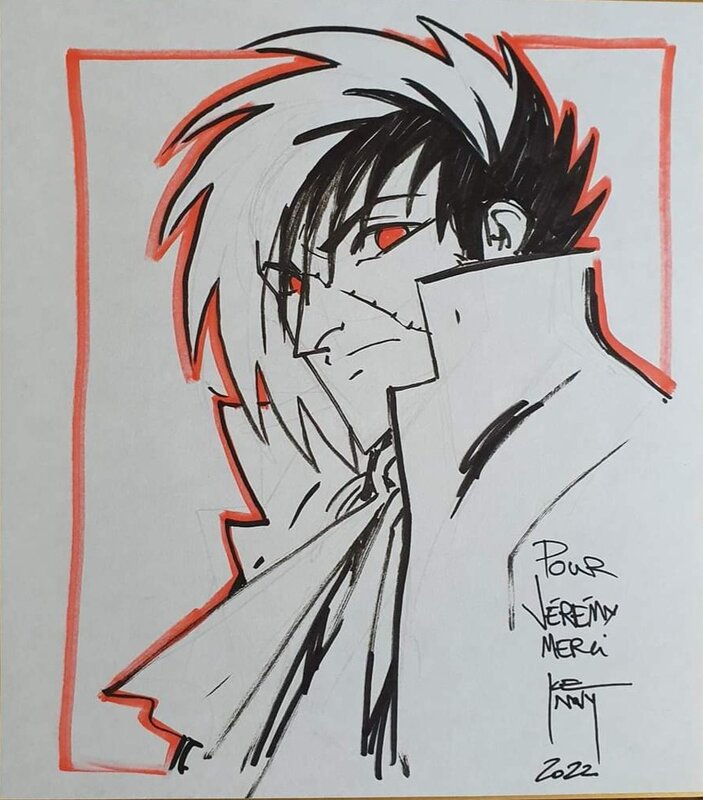 Black Jack par Kenny Ruiz - Dédicace