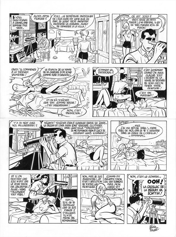 Olivier Schwartz, Yann, Atom Agency - Les Bijoux de la Bégum - Comic Strip