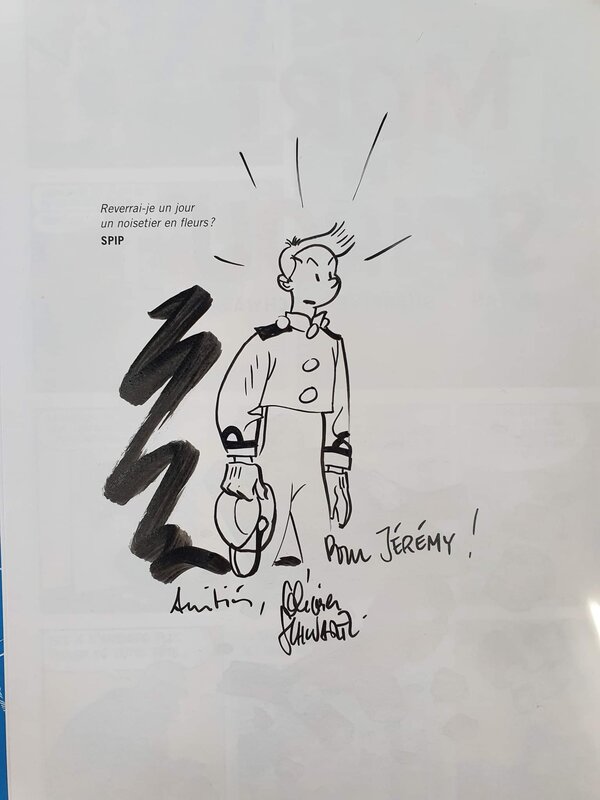 Spirou by Olivier Schwartz - Sketch