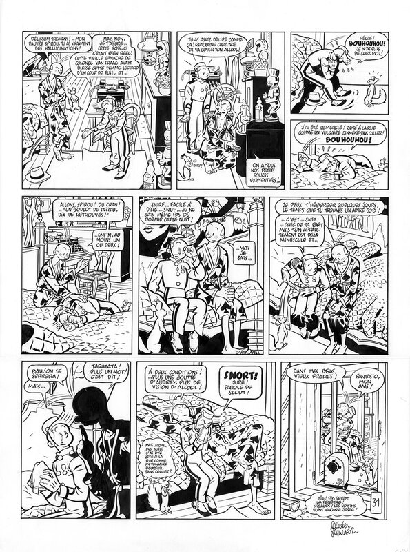 La Femme Léopard by Olivier Schwartz, Yann - Comic Strip