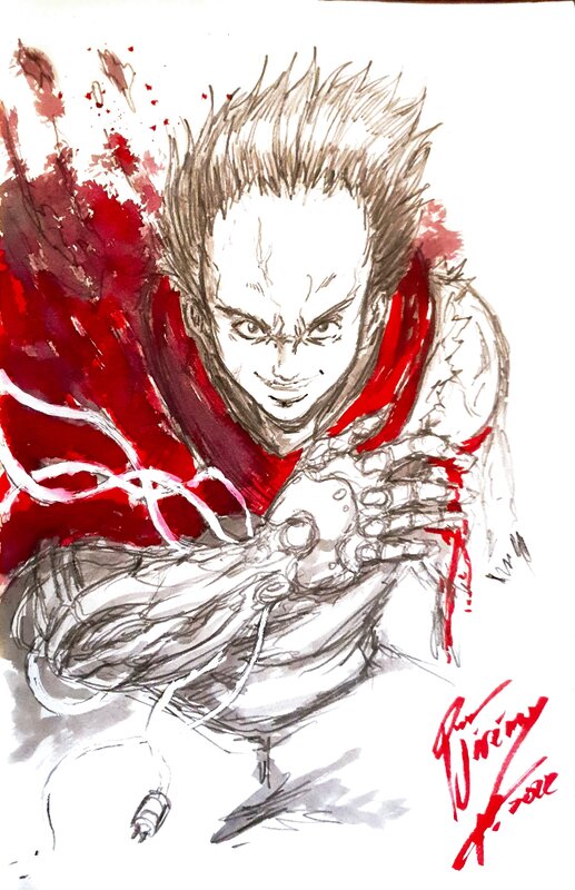 Tetsuo par Romain Lemaire - Dédicace