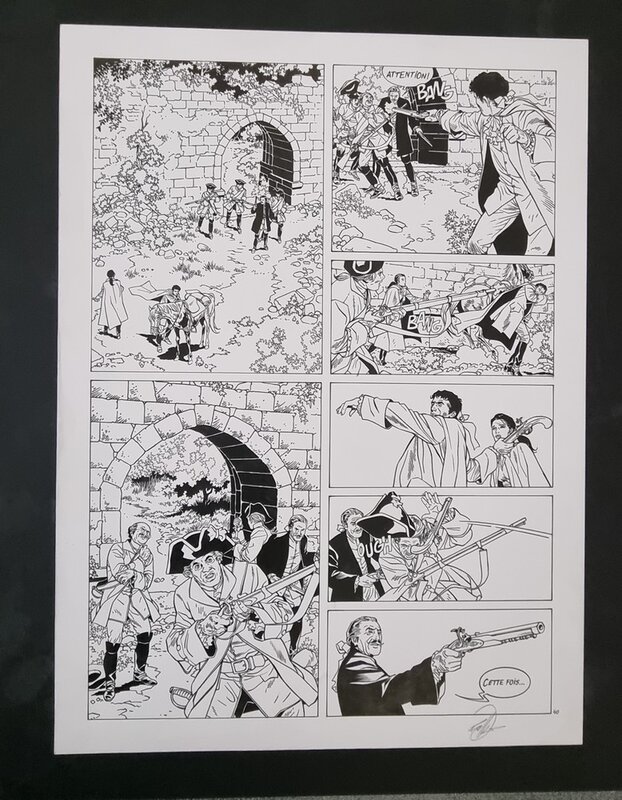 En vente - Rani par Francis Vallès, Jean Van Hamme, Alcante - Planche originale