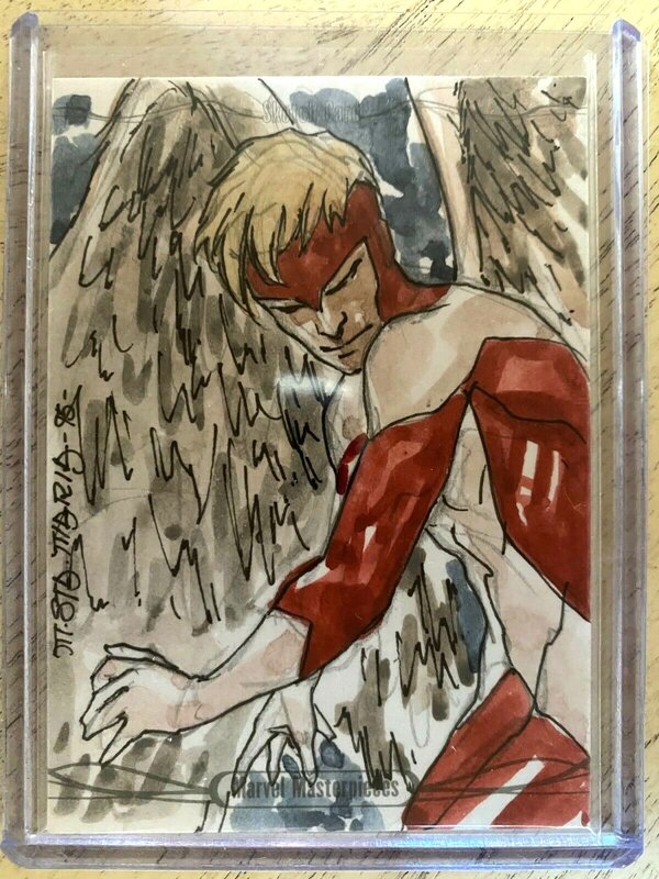 Marvel Masterpieces sketch card of 