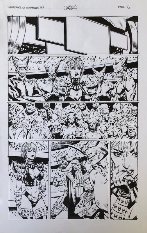 Michael Sta. Maria, Vengeance of Vampirella #7 p 13 ** Dynamite® Comics - Comic Strip