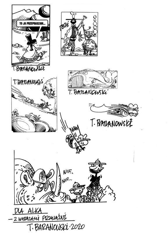 Tadeusz Baranowski, Na co dybie w wielorybie czubek nosa Eskimosa - Sketch