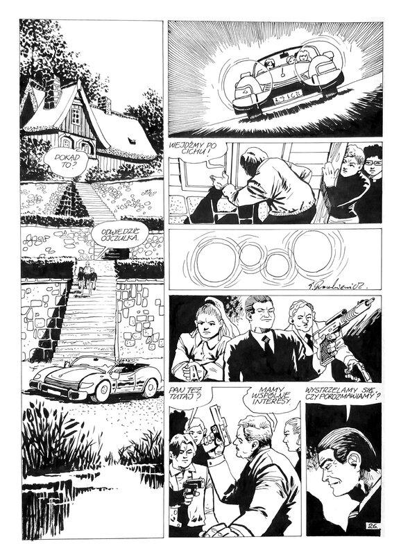 Asurito Sagishi by Tadeusz Raczkiewicz - Comic Strip