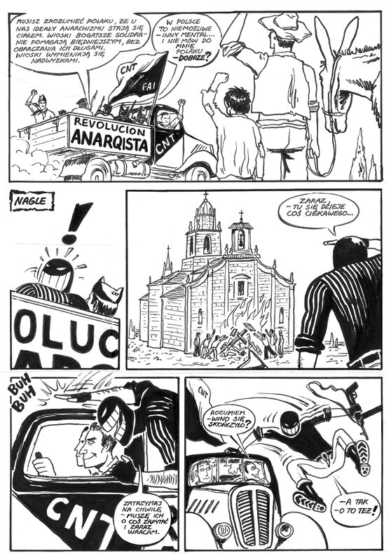 Likwidator by Ryszard Dąbrowski - Comic Strip