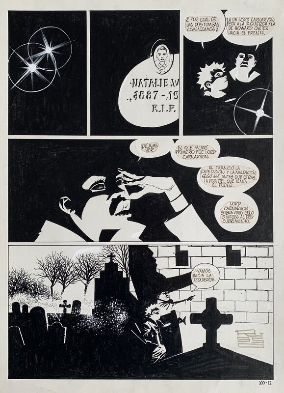 Eduardo Risso, Carlos Trillo, Boy Vampiro - Je suis un vampire - La Destruction - Comic Strip