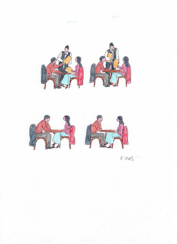 La boucherie by Bastien Vivès - Comic Strip