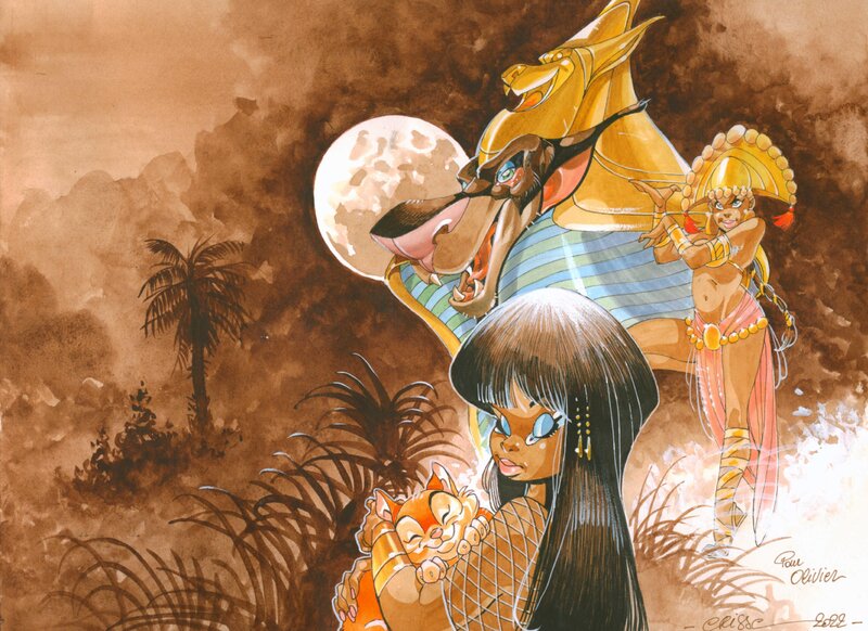 Ishanti by Crisse - Original Illustration