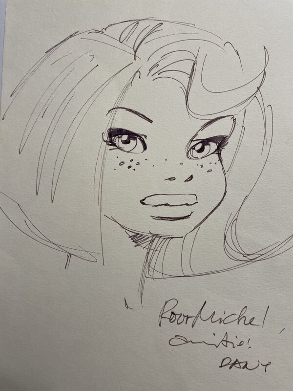 Portrait libre by Dany - Sketch