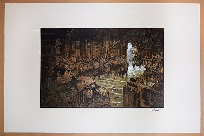 Vincent Dutrait, Knights of the Grail p111 - Original Illustration