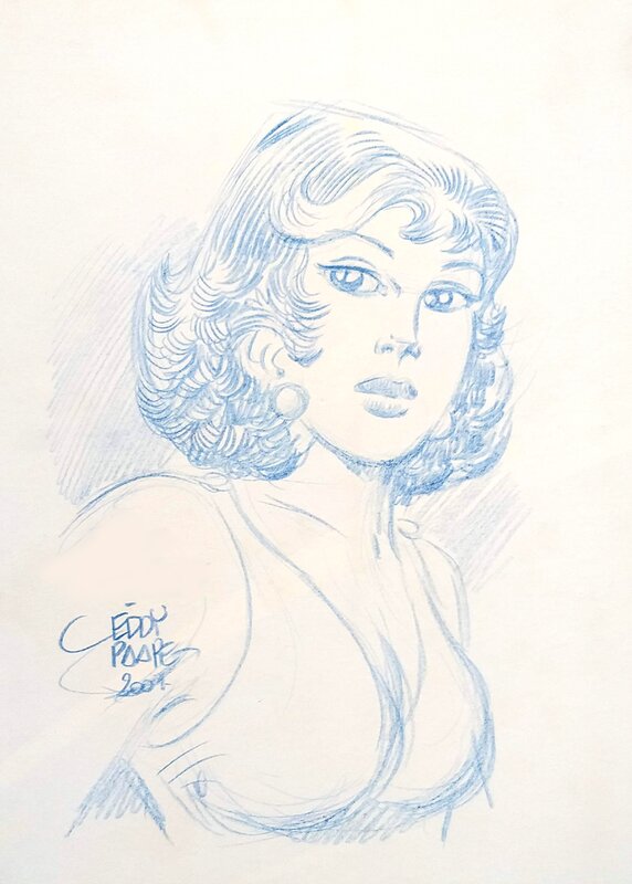 Dedicace by Eddy Paape - Sketch
