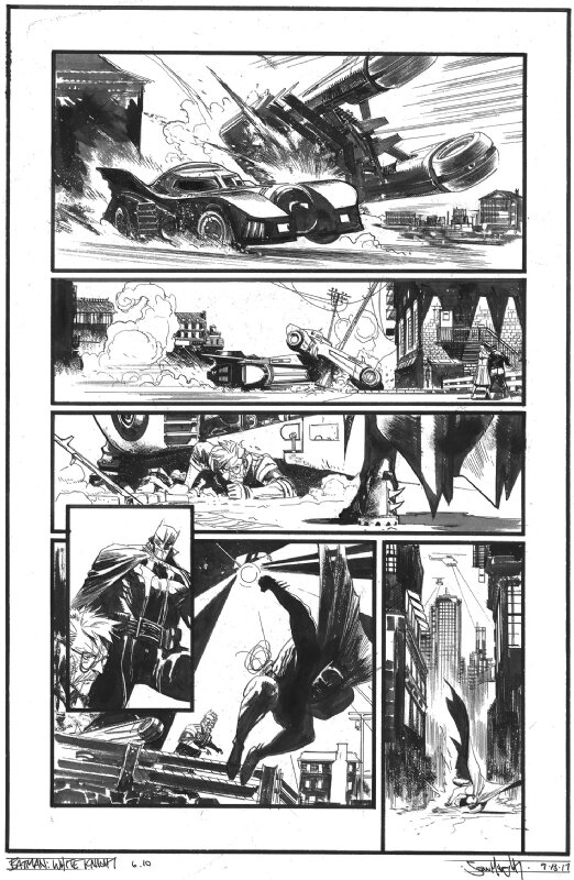 Sean Gordon Murphy - Batman, White Knight, issue 6 page 10 - Comic Strip