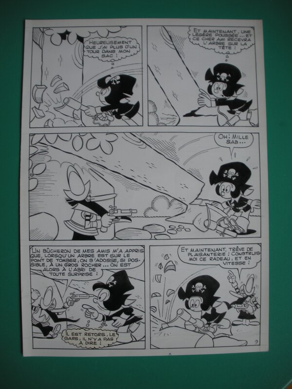 Guido Scala (et Bottaro), PEPITO, années 60 - Comic Strip