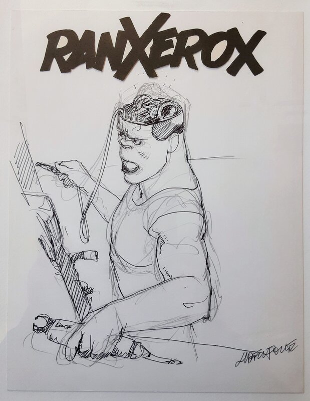 Rqnxerox by Liberatore - Original Illustration