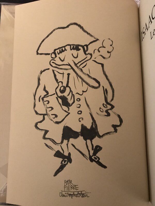 Christophe Blain, Isaac le Pirate - Henri Demelin - Sketch