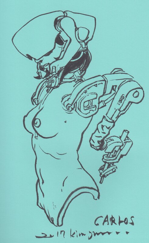 기계화 소녀 by Kim Jung Gi - Sketch