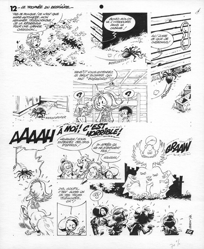 Pierre Seron, Les Centaures - Le Trophée du bestiaire - Comic Strip