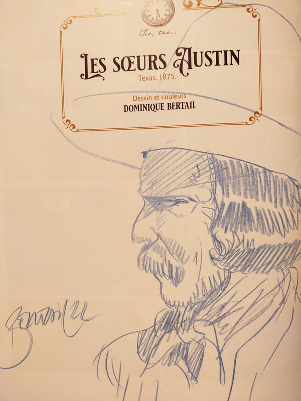 Dominique Bertail, Go West, bulle du Mans - Dédicace