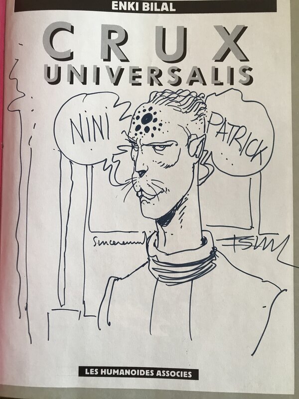 Enki Bilal - Crux Universalis - Sketch