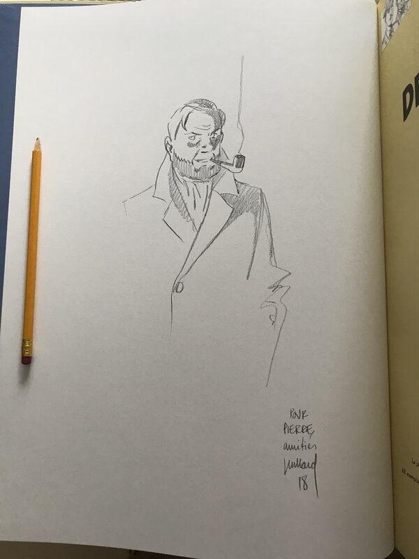 André Juillard, Le Serment des cinq Lords - Mortimer - Sketch