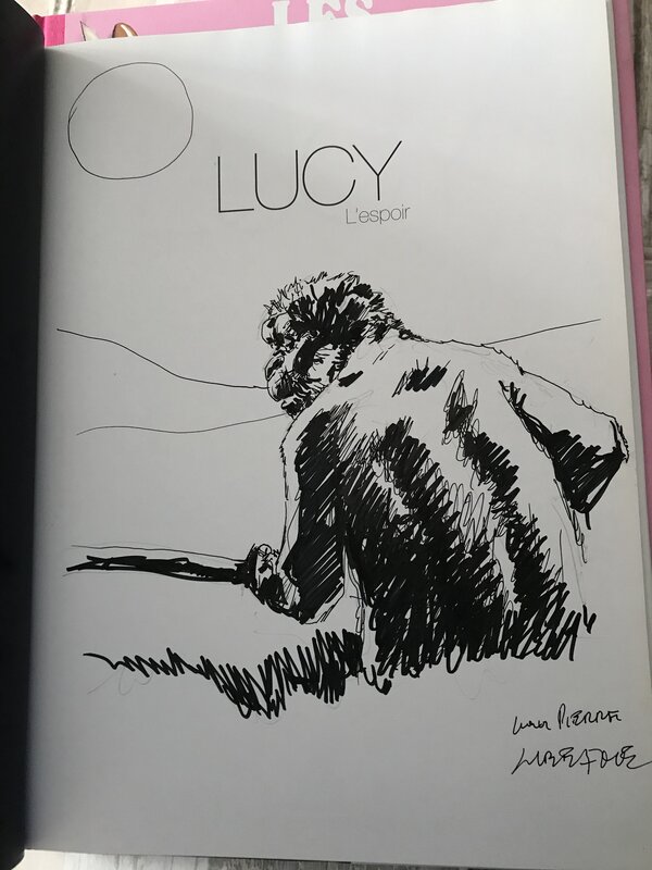 Lucy par Liberatore - Dédicace