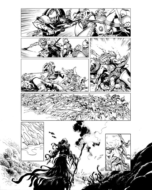 Pierre Taranzano, Du sang dans le fleuve - Comic Strip