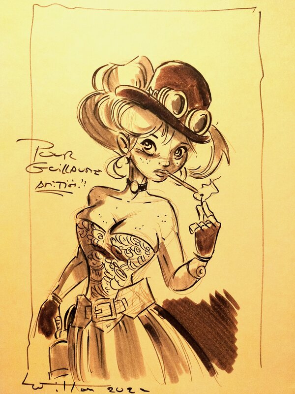 Etienne Willem, Les Artilleuses, tome 1 Canal BD - Sketch
