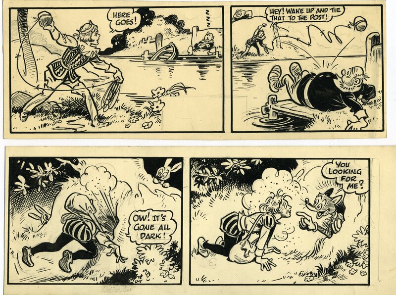 Hansel & Gretel par Roy Wilson - Planche originale