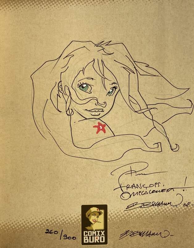 Dedicace Sketchbook by Bruno Bellamy - Sketch