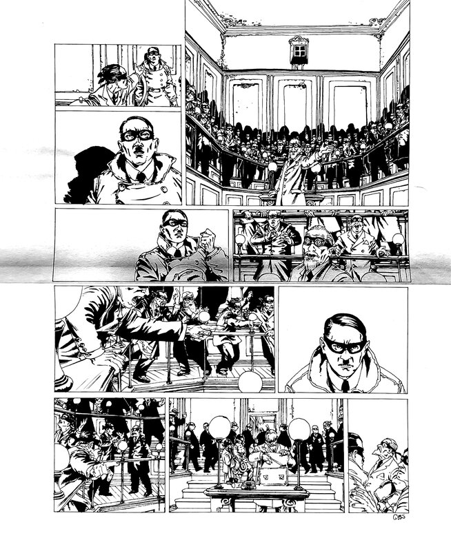 Jour J par Gess - Planche originale