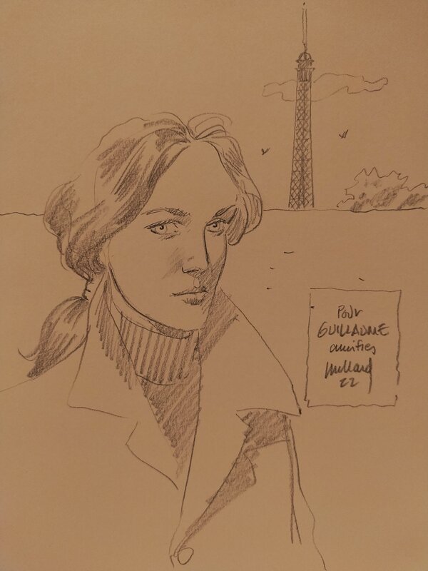 André Juillard, 36 vues de la Tour Eiffel - Sketch