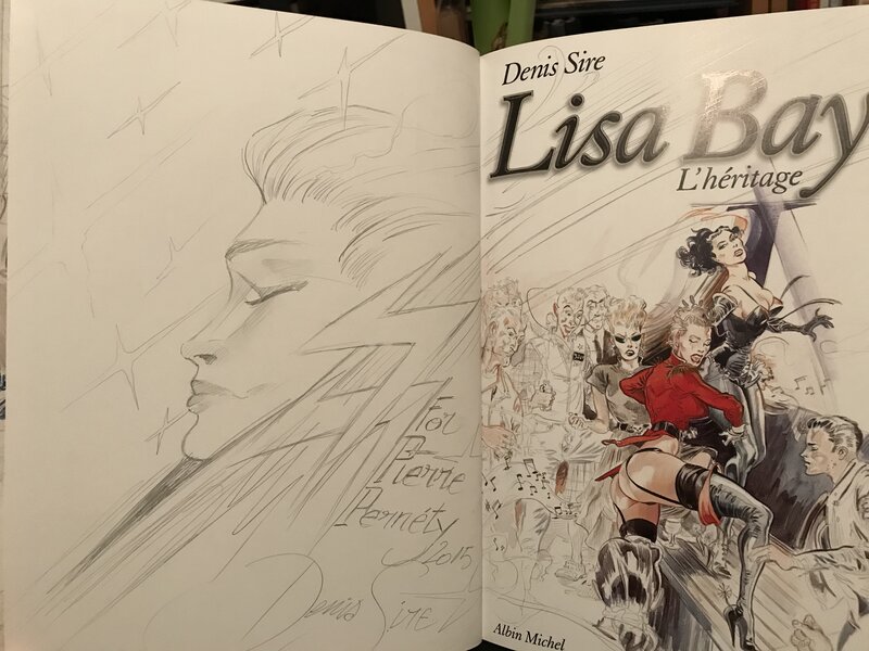 Lisa Bay by Denis Sire - Sketch