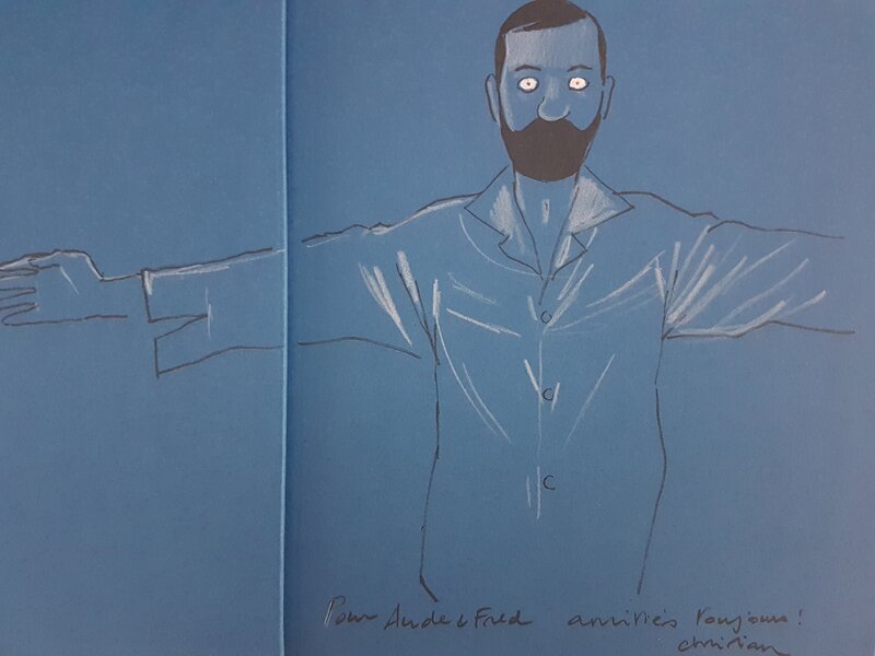 Dédicace de Durieux dans Appelle moi Ferdinand - Sketch