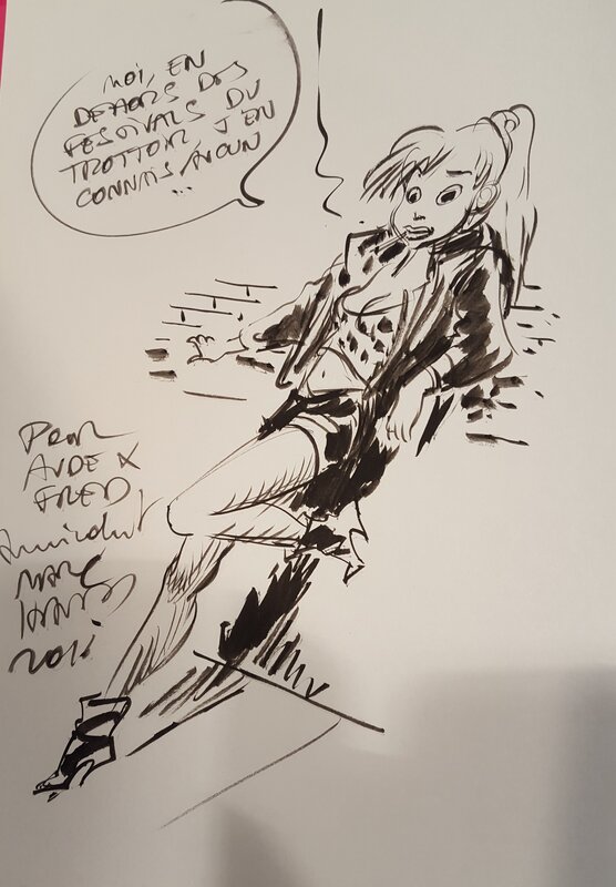 Dédicace de Hardy dans Lolo et Sucette tome 2 - Sketch