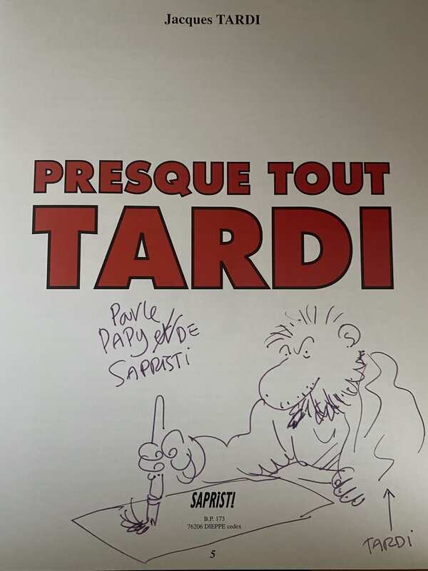 Dedicace de Tardi - Sketch