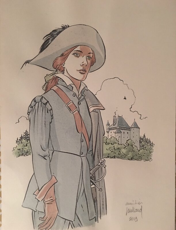 Ariane by André Juillard - Original Illustration