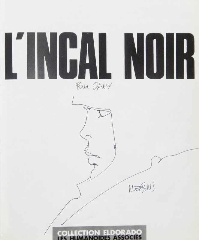 Incal Noir by Moebius - Sketch
