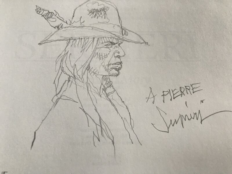 Paolo Eleuteri Serpieri, John and Mary - Indien - Sketch