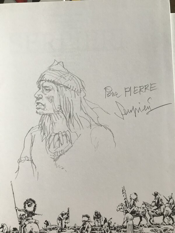 Lakota by Paolo Eleuteri Serpieri - Sketch