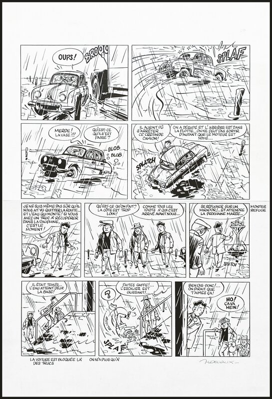 Jean-Luc Delvaux, Thierry Dubois, Jacques Gipar • Le trésor de Noirmoutier • p28 - Comic Strip