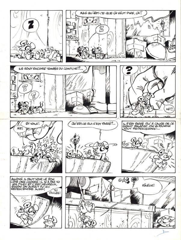 For sale - Dupa, Janry, Dupa : Chlorophylle tome 8 planche 13 - Comic Strip