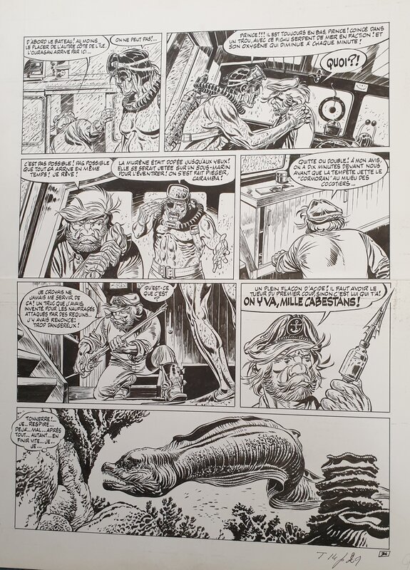 Bernard PRINCE by Hermann, Greg - Comic Strip