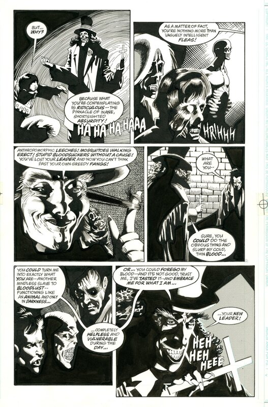 Kelley Jones, John Beatty, Batman: Bloodstorm p9 - Comic Strip