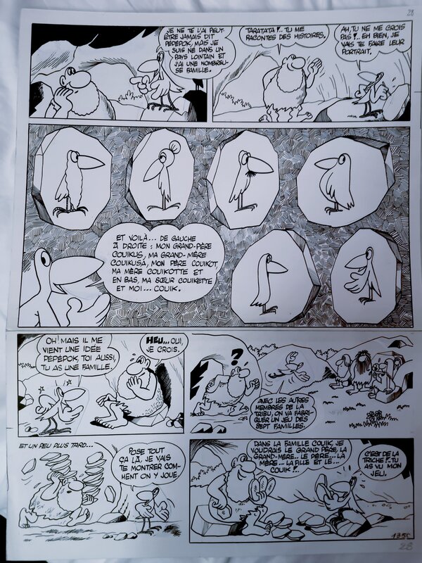 Couik par Jacques Kamb - Planche originale